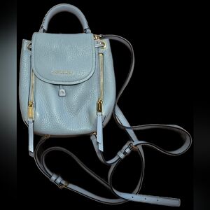 Michael Kors Viv Extra-Small Pebbled Leather Backpack